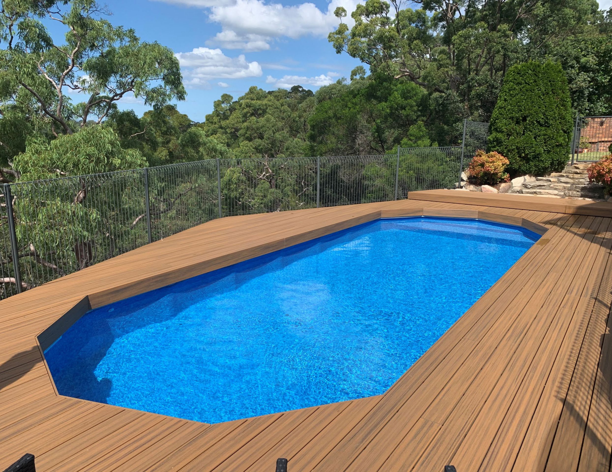 Outdoor in ground pool